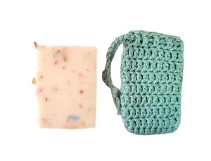 
                
                    Load image into Gallery viewer, Soap on a Rope | Soap Savers | Soap Sack with Drawstring
                
            