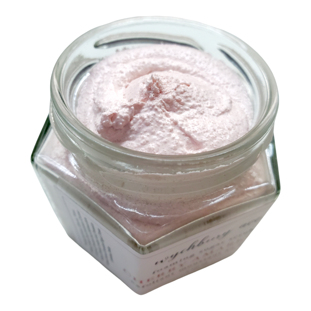 cherry amaretto creamy body wash in jar