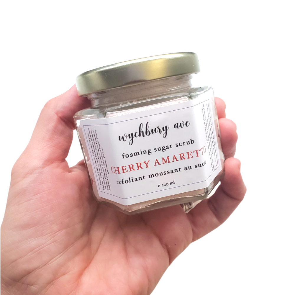 Cherry Amaretto Foaming Sugar Scrub