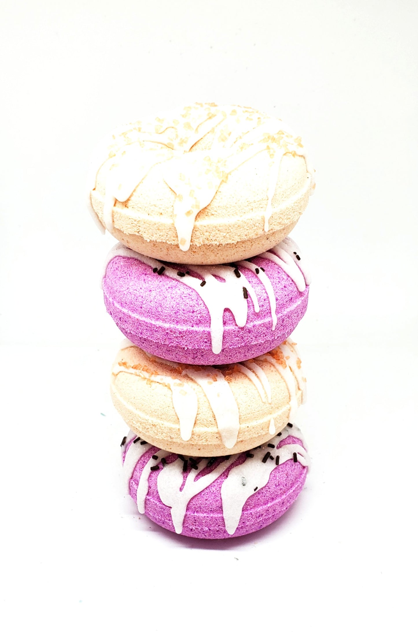 Maple Sugar Donut Bath Bomb | Maple Bath Bomb | Vegan Donut Bath Bomb