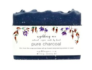 Activated charcoal bar soap