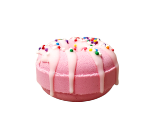 
                
                    Load image into Gallery viewer, Cream Soda Mini Donut Bath Bomb | Vegan Donut Bath Bombs | Bath Bombs Made in Canada
                
            