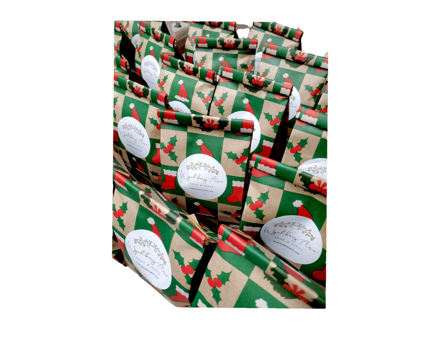 Handmade Soap Sampler Bag | Holiday Stocking Stuff | Soap Variety Bag