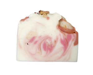 Pink, red and gold valentine's day soap