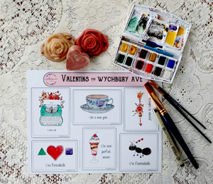 Printable French Valentines with Puns | French Puns | Cartes de Saint-Valentin Imprimables